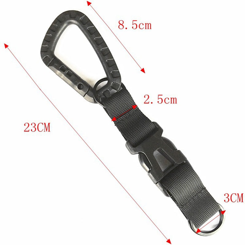 Multi Functional Molle Keychain Clip Quick Release Backpack Hook For Outdoor Gear 1