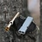 Dual Frequency Survival Whistle Aluminum Alloy Loud Emergency Signal Tool for Outdoor Safety and EDC Gear