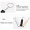 Dual Frequency Survival Whistle Aluminum Alloy Loud Emergency Signal Tool for Outdoor Safety and EDC Gear