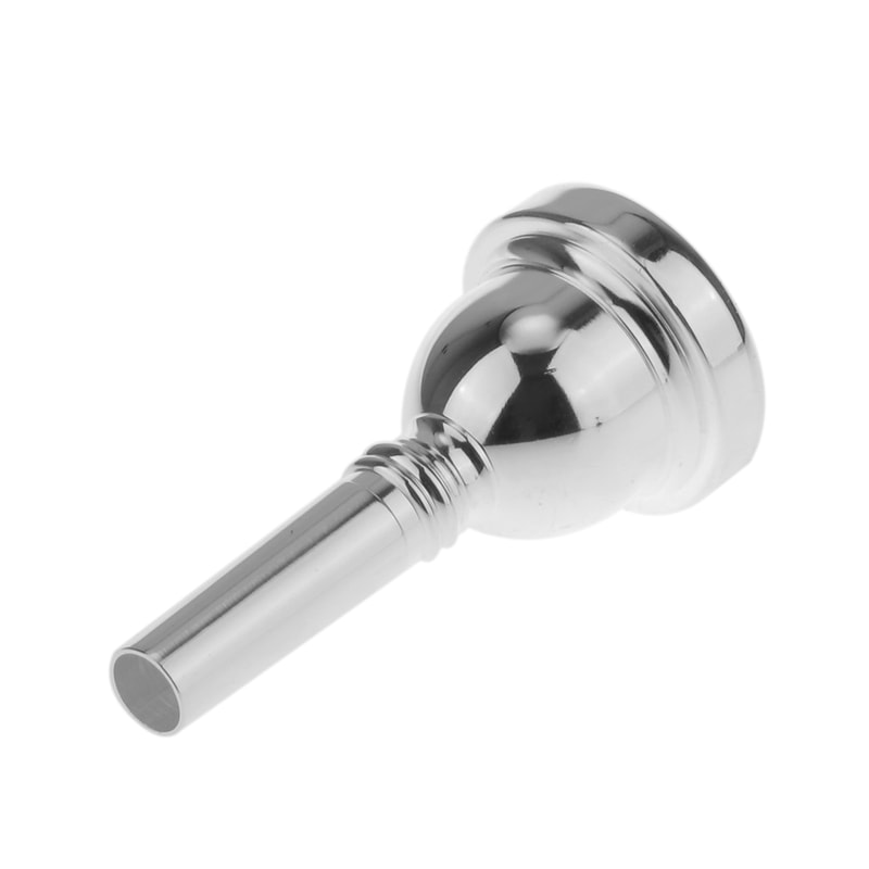 Professional Alto Trombone Mouthpiece Nickel Plated Brass for Smooth Tone and Easy Control