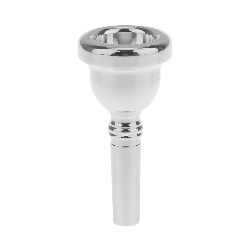 Professional Alto Trombone Mouthpiece Nickel Plated Brass for Smooth Tone and Easy Control