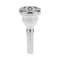 Professional Alto Trombone Mouthpiece Nickel Plated Brass for Smooth Tone and Easy Control