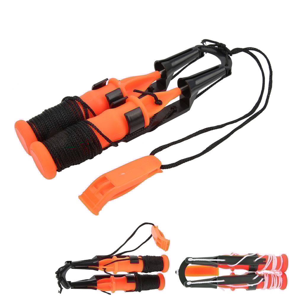 Ice Fishing Safety Picks with Whistle Emergency Ice Picks for Winter Survival Gear