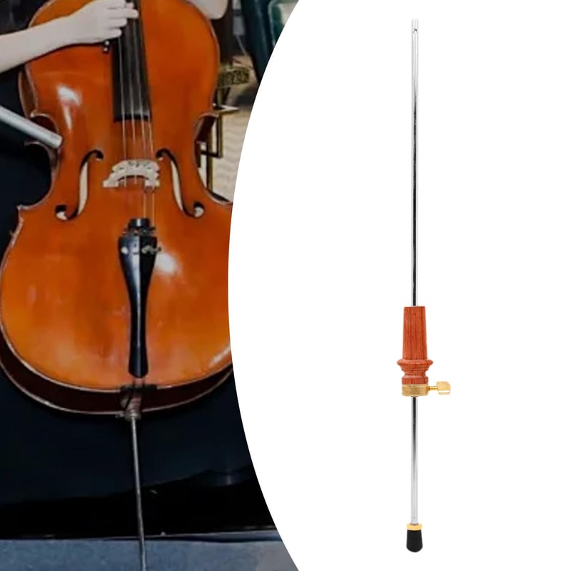 Professional Cello Endpin Tailpiece Set for Stable Tone and Performance