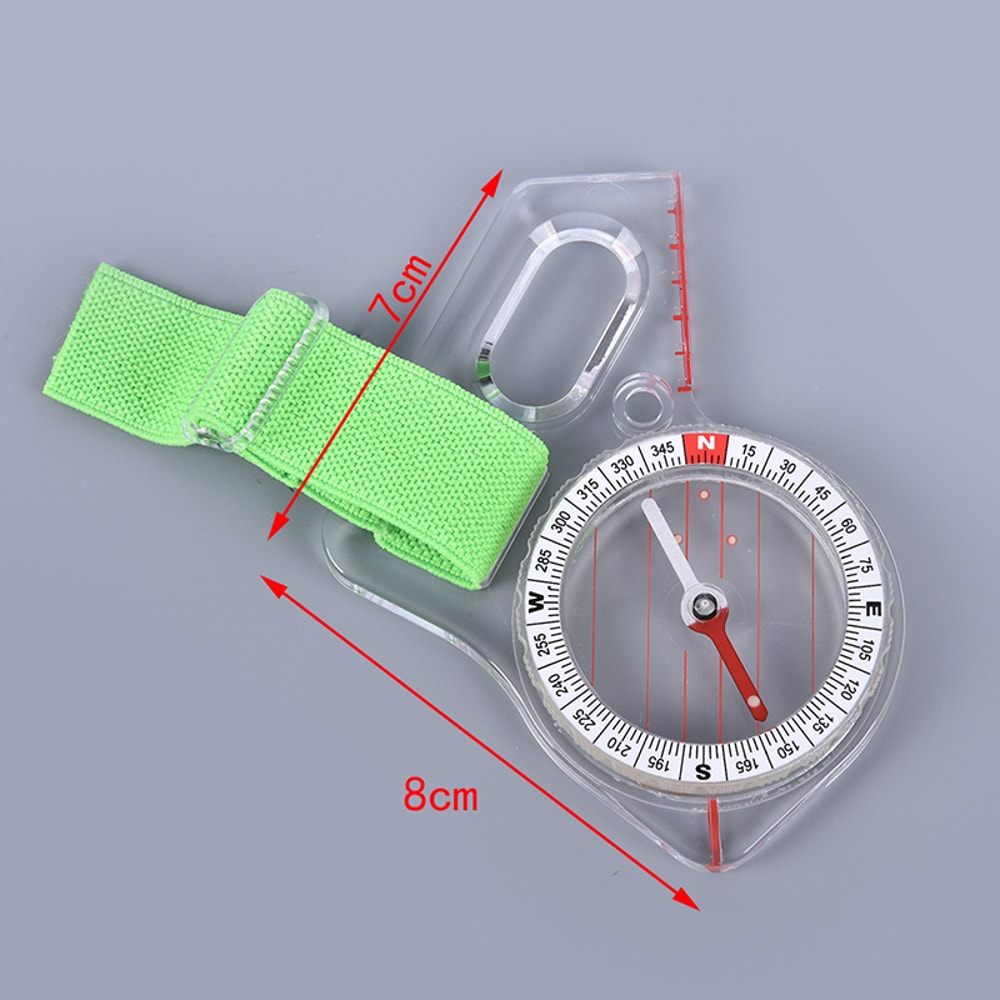 Professional Thumb Compass For Orienteering And Hiking Navigation With Map Scale 2