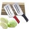 Stainless Steel Cabbage Slicer Knife Manual Vegetable Shredder Chopper for Fast Kitchen Prep