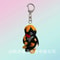 Cute Anime Penguin Acrylic Keychain Gift Charm for Bags and Keys