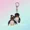 Cute Anime Penguin Acrylic Keychain Gift Charm for Bags and Keys