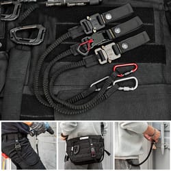 tactical anti lost lanyard with quick release clip for phone gear outdoor safety rope