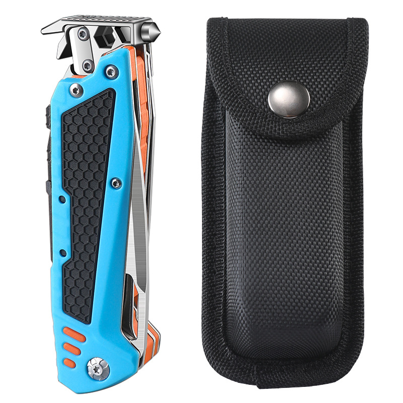 Multifunctional Folding Knife EDC Tool for Camping Hiking Survival
