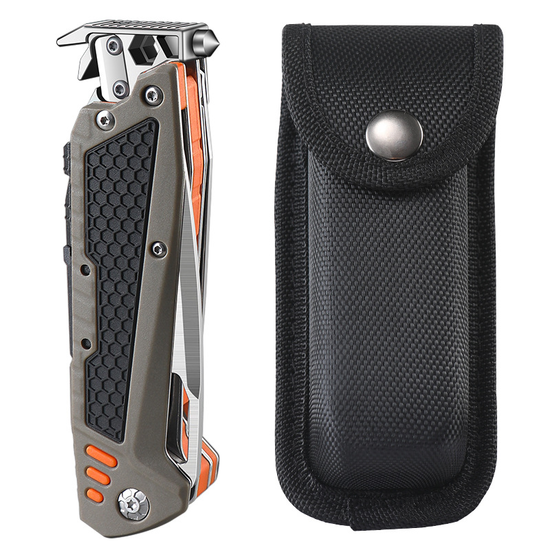 Multifunctional Folding Knife EDC Tool for Camping Hiking Survival