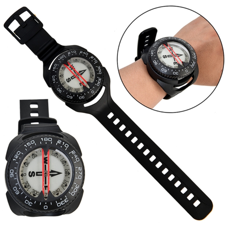 Tactical Wrist Compass Watch for Hiking, Survival Navigation Gear