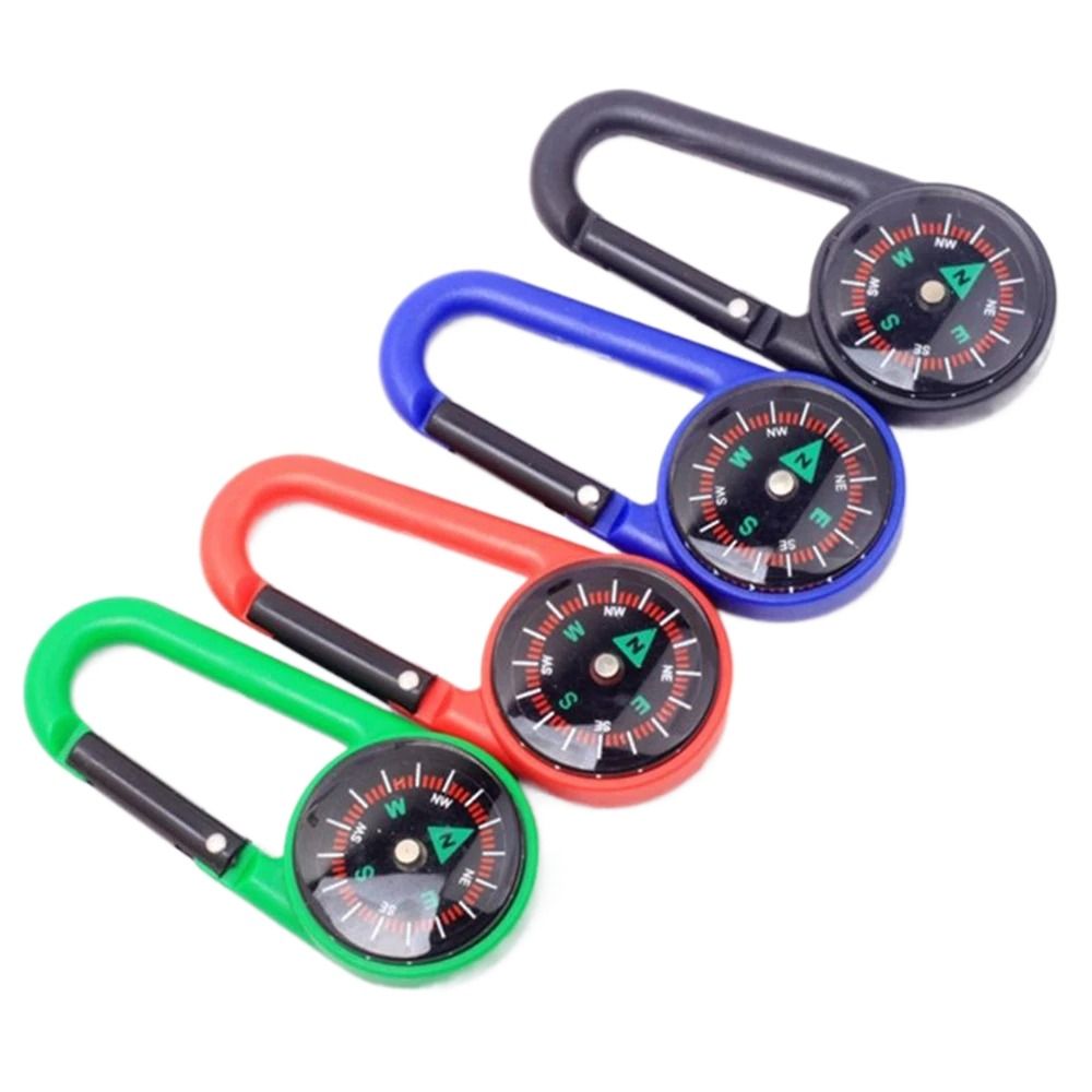 Mini Hiking Compass Keychain Survival Gear for Camping & Outdoor Navigation