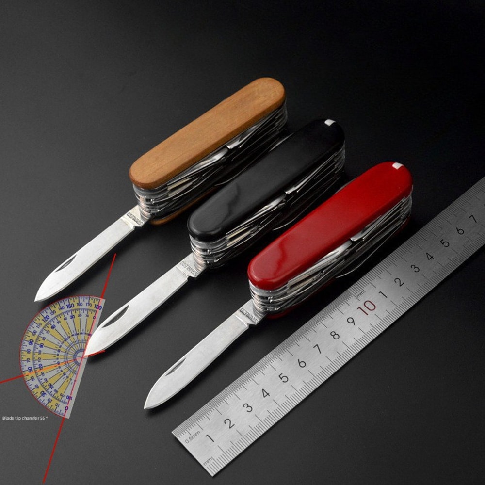 AllinOne Multi Tool Pocket Knife With Pliers Screwdriver Set For Camping Survival And Everyday Carr 1