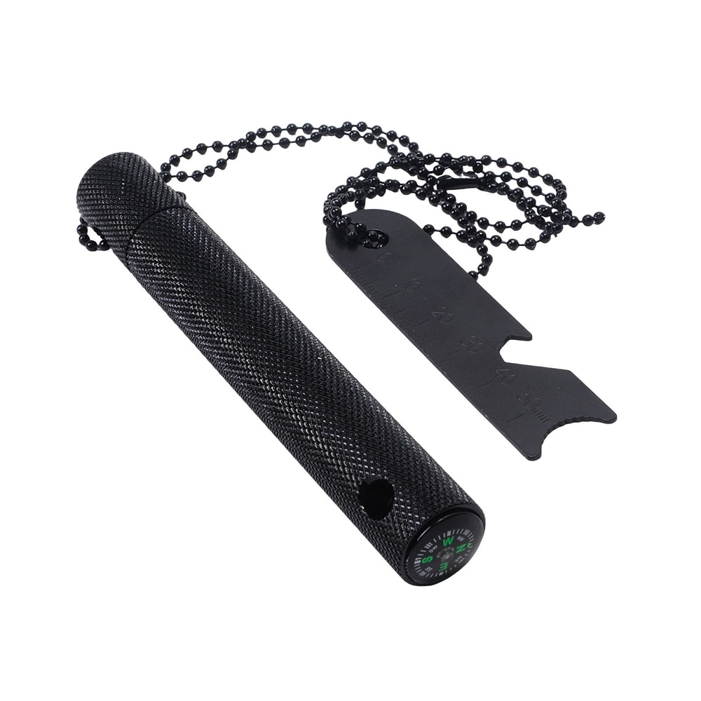 Ultimate Survival Fire Starter Kit with Magnesium Fire Starter & Compass