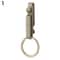Titanium Alloy EDC Keychain Clip Quick Draw Molle Buckle Belt Key Holder