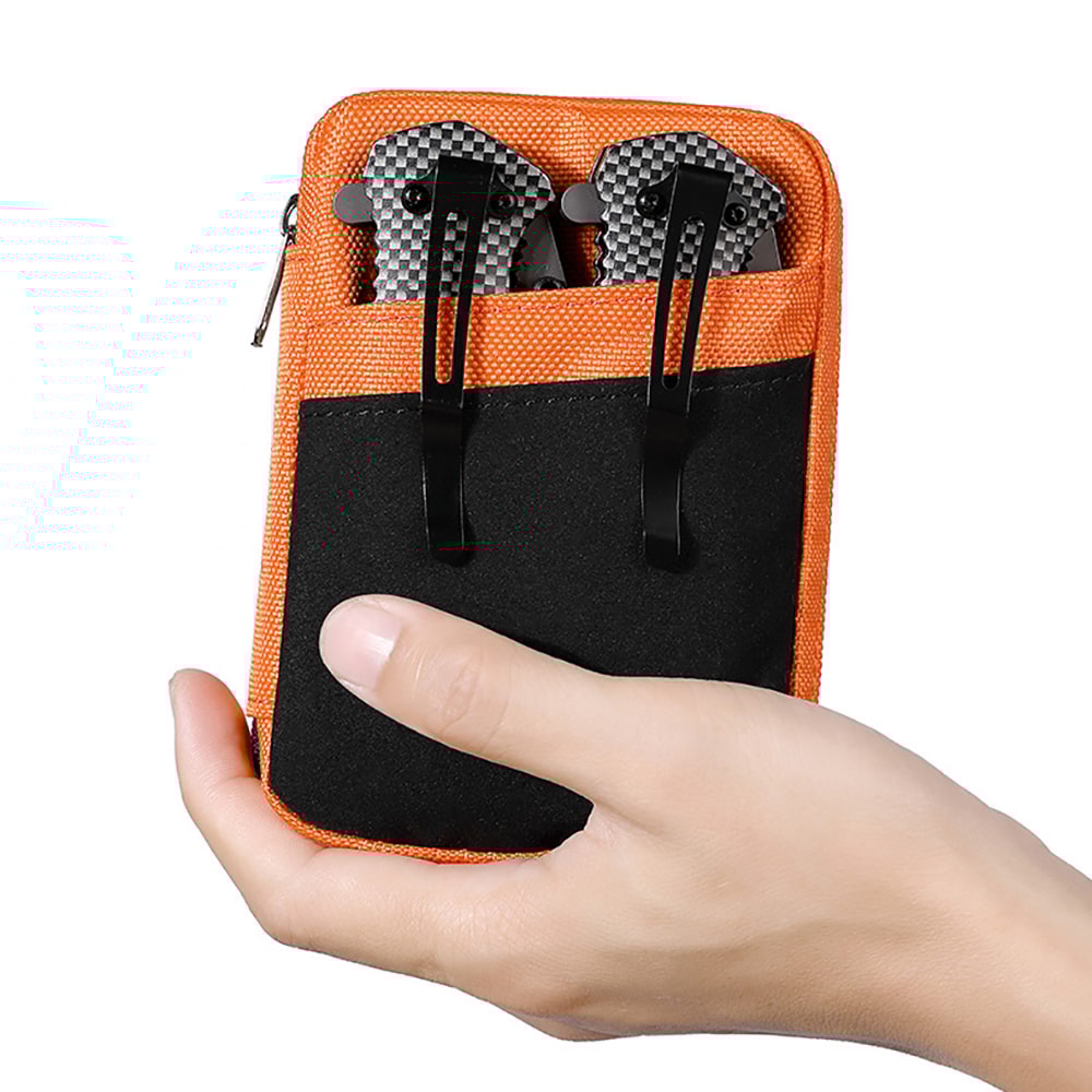 Tactical EDC Organizer Pouch Durable Utility Tool Bag for Camping Hiking Gear Storage