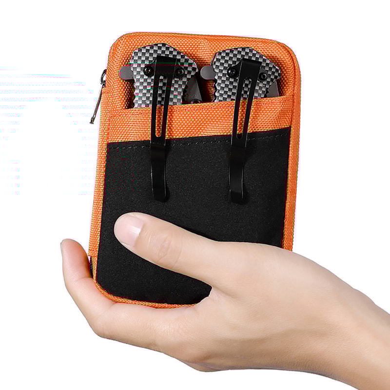 Tactical EDC Organizer Pouch Durable Utility Tool Bag for Camping Hiking Gear Storage