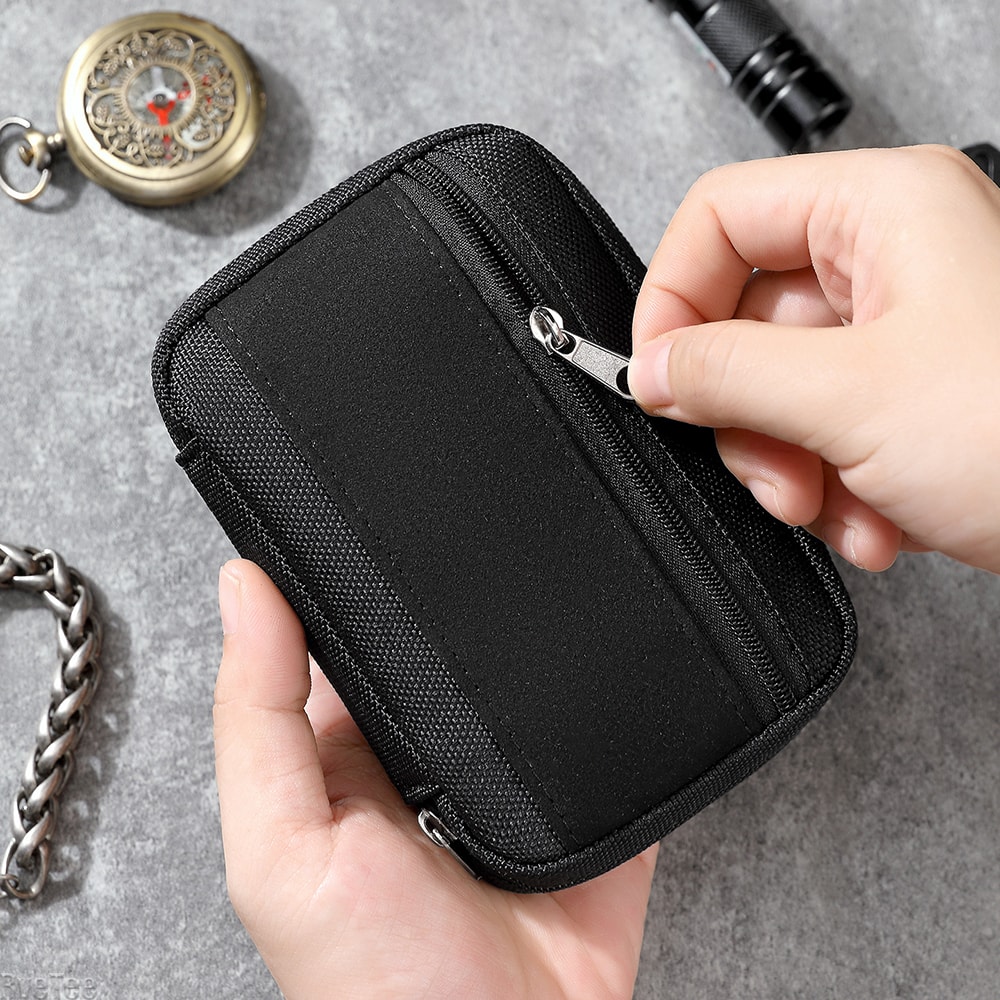 Tactical EDC Organizer Pouch Durable Utility Tool Bag for Camping Hiking Gear Storage