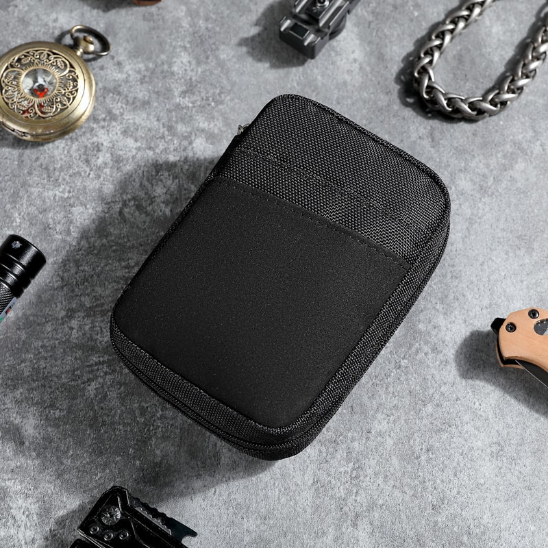 Tactical EDC Organizer Pouch Durable Utility Tool Bag for Camping Hiking Gear Storage