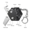 Mini EDC Multitool Keychain Screwdriver with Folding Knife and Hex Wrench