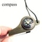 Emergency Survival Whistle with Compass and Thermometer Outdoor Safety Gear