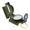 Military Grade Lensatic Compass with Glow Dial Waterproof Hiking Survival Compass for Outdoor Navigation