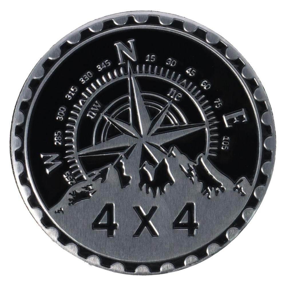 Premium Metal Car Emblem Badge Durable Round Auto Logo Decal for Cars and Motorcycles