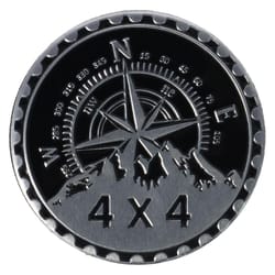 premium metal car emblem badge durable round auto logo decal for cars and motorcycles