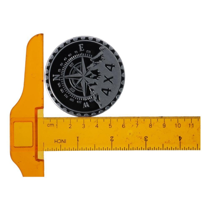 Premium Metal Car Emblem Badge Durable Round Auto Logo Decal for Cars and Motorcycles