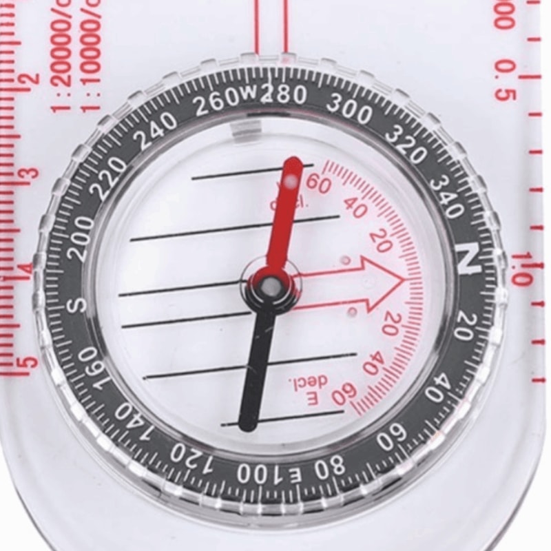 High Accuracy Magnetic Compass for Hiking Lightweight Portable Navigation Tool