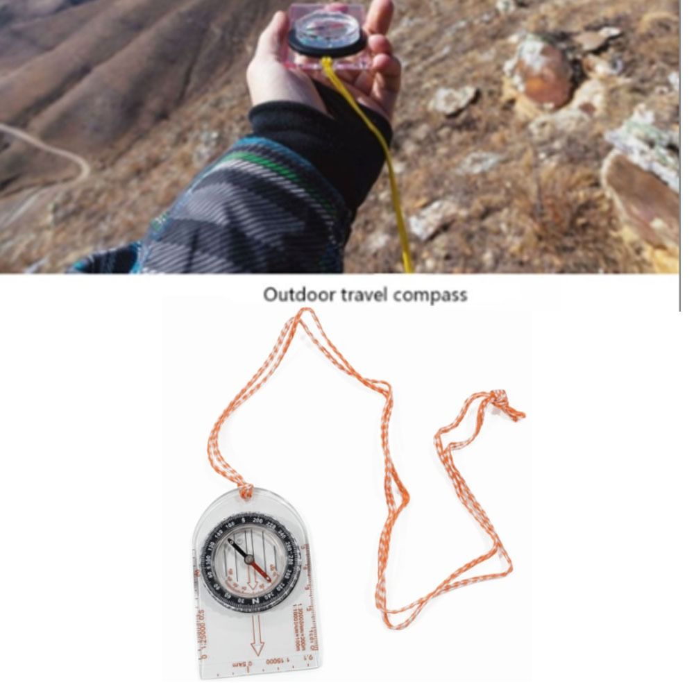 High Accuracy Magnetic Compass for Hiking Lightweight Portable Navigation Tool