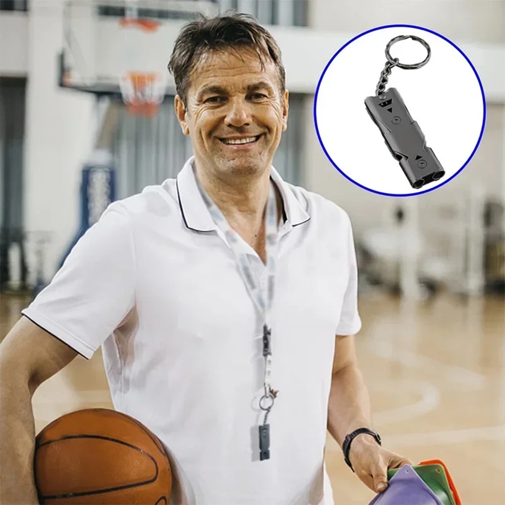 Portable Emergency Survival Whistle Kit High Decibel survival whistle with SOS Tube for Outdoor Safety