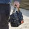 Tactical MOLLE Hanging Strap Organizer with Carabiner Clips for Camping Hiking Gear