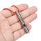 Titanium Emergency Whistle Survival Gear With Cord For Hiking Camping Safety 3