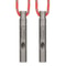 Titanium Emergency Whistle Survival Gear With Cord For Hiking Camping Safety 7