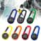 Mini Compass Carabiner Keychain for Hiking Survival Gear Outdoor Navigation Tool