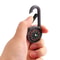 Mini Compass Carabiner Keychain for Hiking Survival Gear Outdoor Navigation Tool