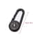 Mini Compass Carabiner Keychain for Hiking Survival Gear Outdoor Navigation Tool