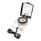 Adjustable Declination Orienteering Compass with Map Scale & Neck Strap for Hiking and Navigation