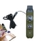 Emergency Survival Whistle with LED Compass and Thermometer for Hiking Camping Safety Gear