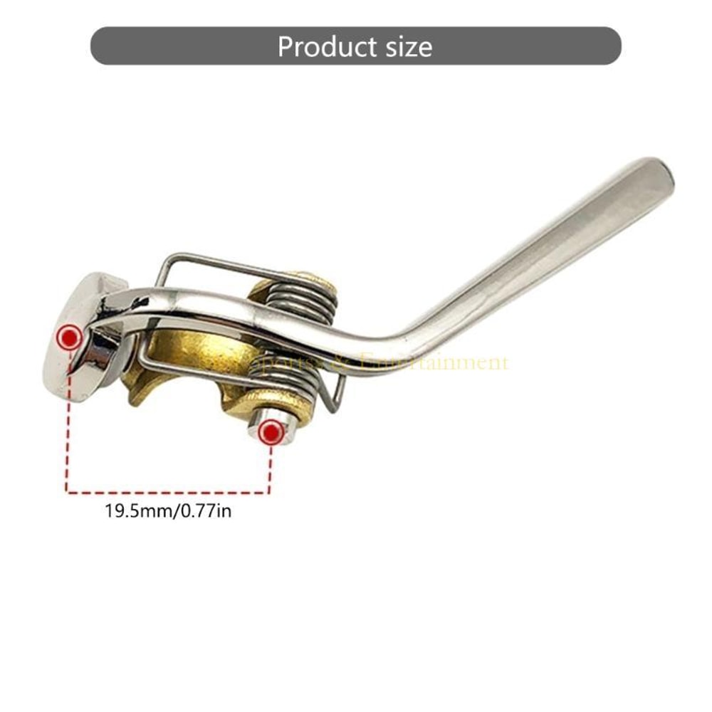 Precision Trombone Water Key Replacement Spit Valve Durable Brass Instrument Accessory