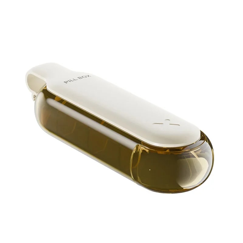 Easy Grip Pill Remover Tool with Storage Case Portable pill dispenser for Seniors