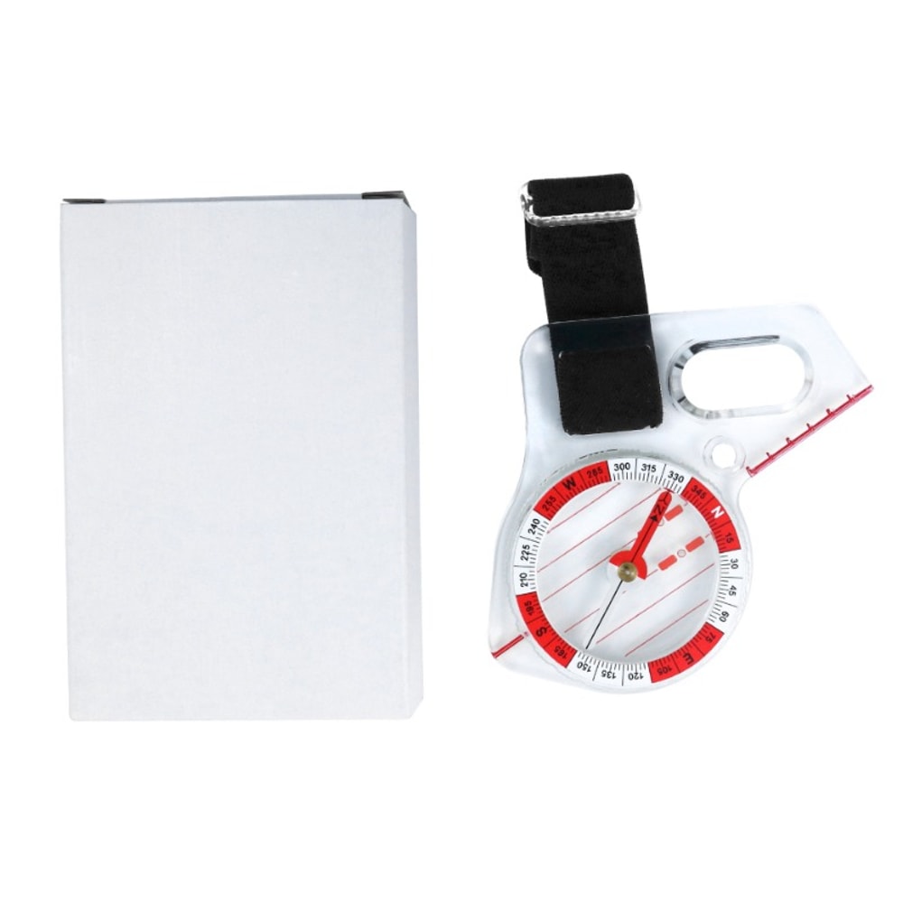 Precision Thumb Compass for Hiking Orienteering with Double Display Magnetic Navigation Tool