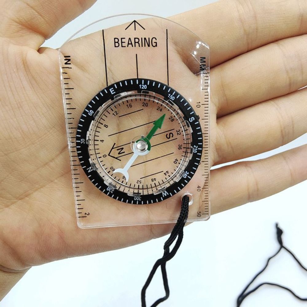 Precision Hiking Compass Portable Navigation Tool for Outdoor Survival and Orienteering
