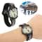 Waterproof Compass Watch with Luminous Dial for Hiking Camping Survival Gear
