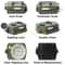 Military Grade Lensatic Compass Waterproof Night Vision Survival Compass for Hiking Camping Navigation