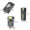 USB Rechargeable Mini LED Flashlight with Magnetic Base and COB Work Light