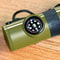 All-in-One Emergency Survival Whistle Compass Tool for Hiking and Camping Safety