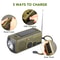Emergency Solar Hand Crank Radio With Flashlight And Phone Charger Survival Kit 3